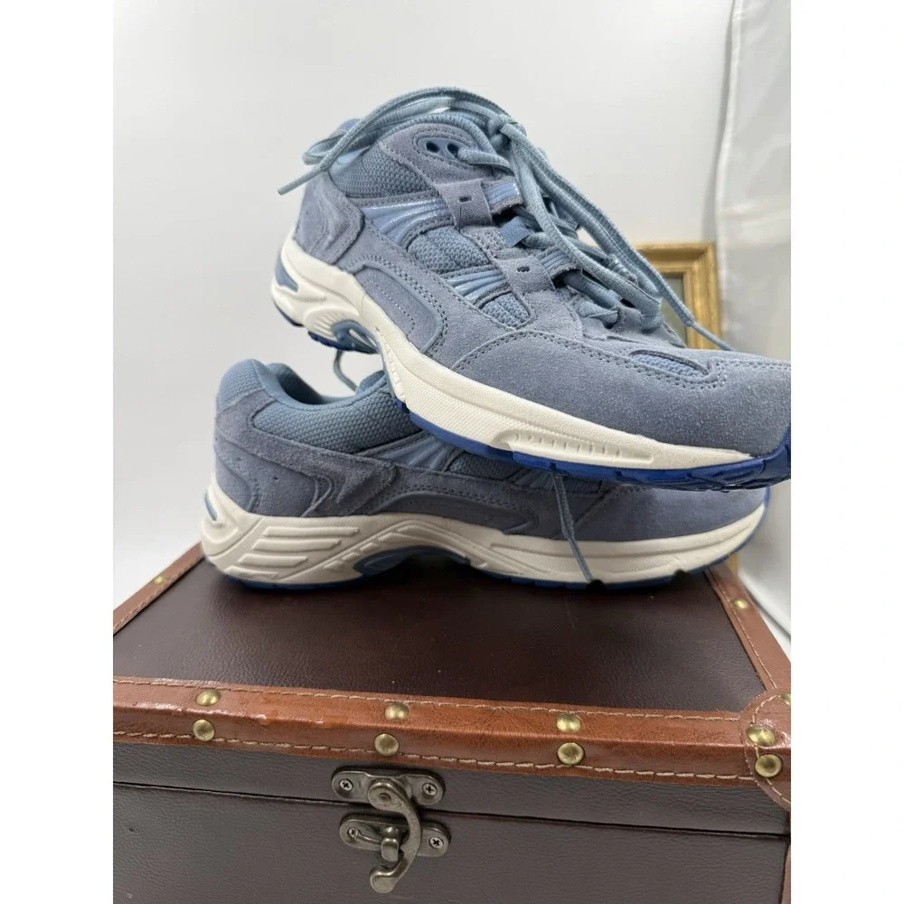 Vionic Womens 23 Walk Running Shoes Size 10 Sneakers Gray Blue